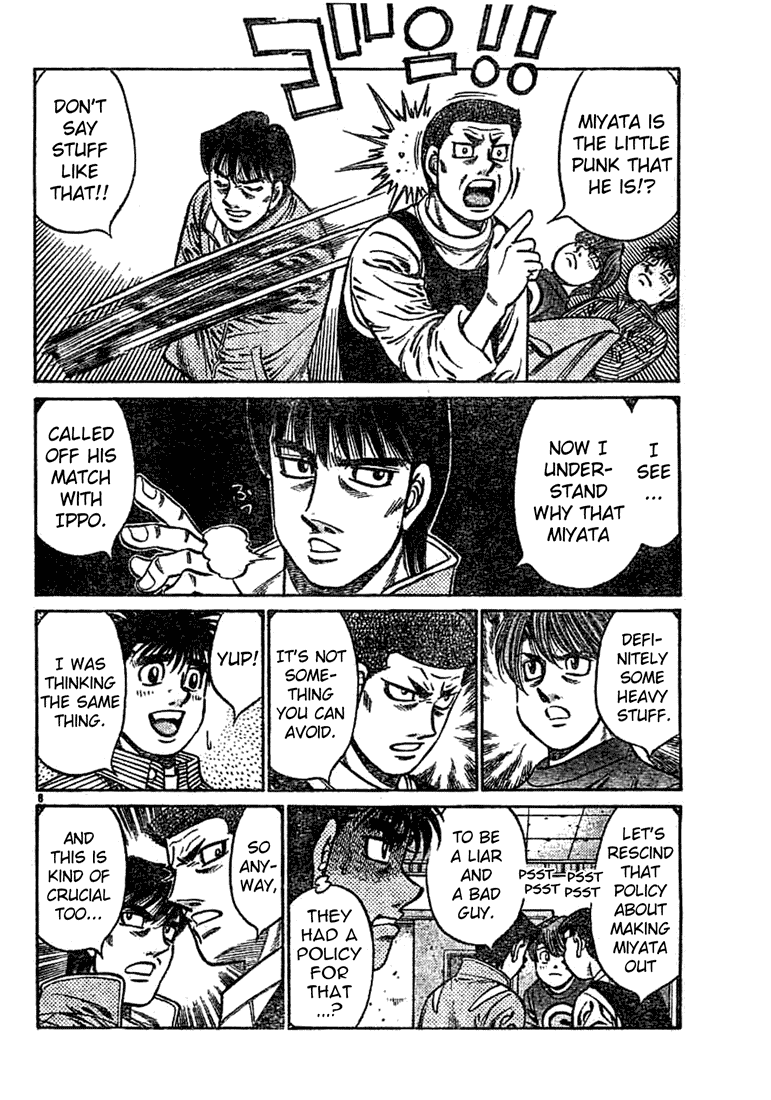 Hajime no Ippo Chapter 754 - Page 8