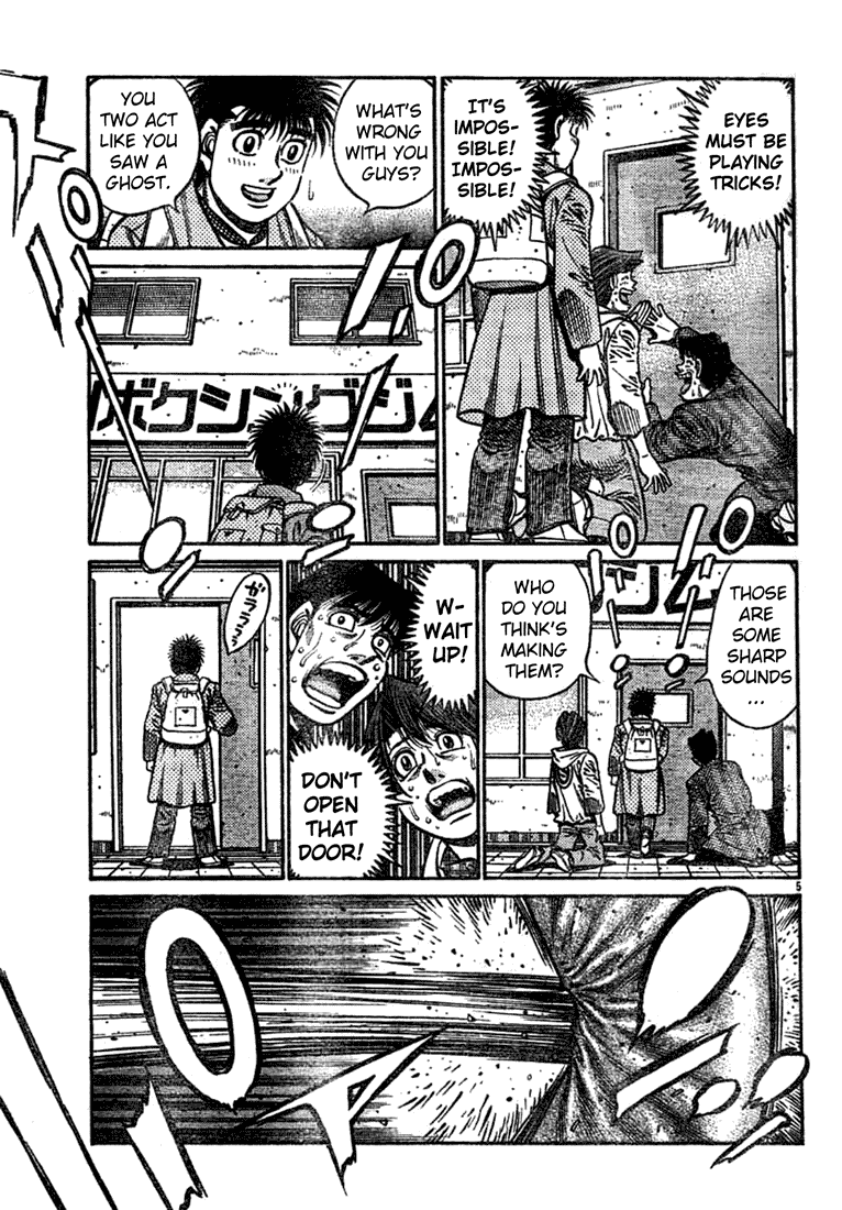 Hajime no Ippo Chapter 755 - Page 5