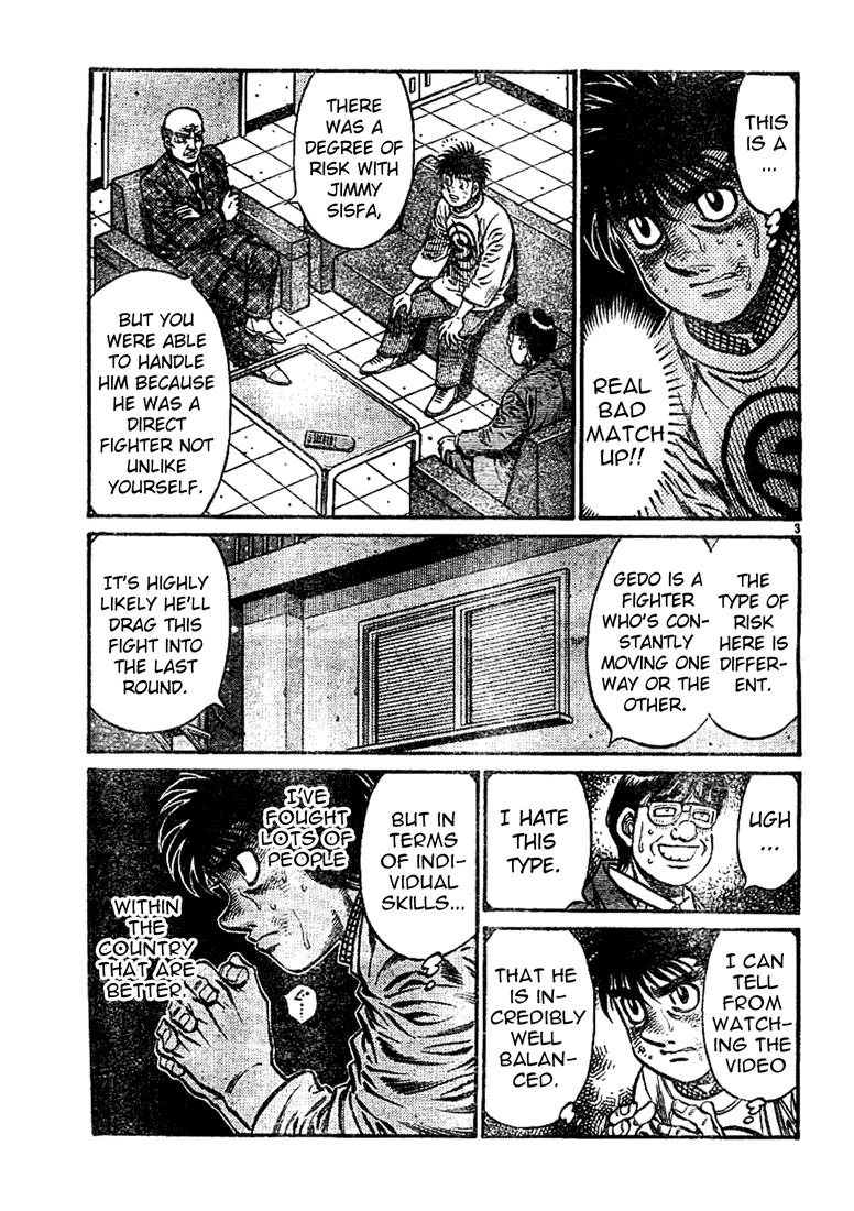 Hajime no Ippo Chapter 761 - Page 3