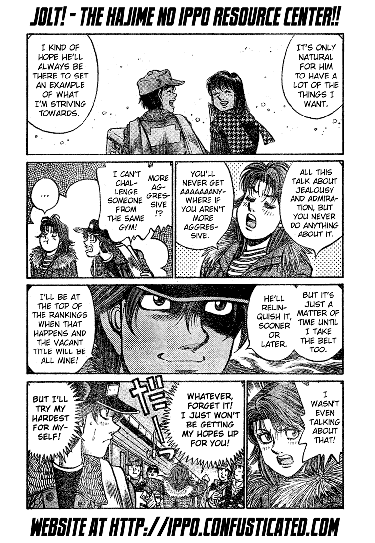 Hajime no Ippo Chapter 795 - Page 12