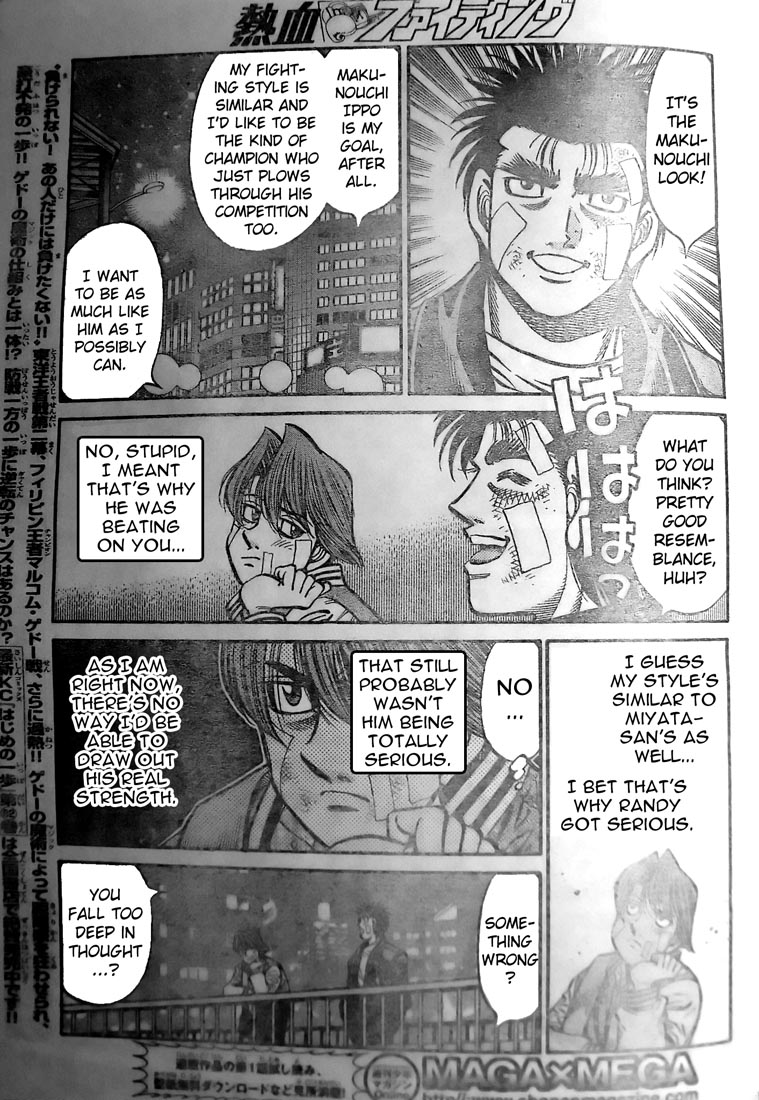 Hajime no Ippo Chapter 802 - Page 3