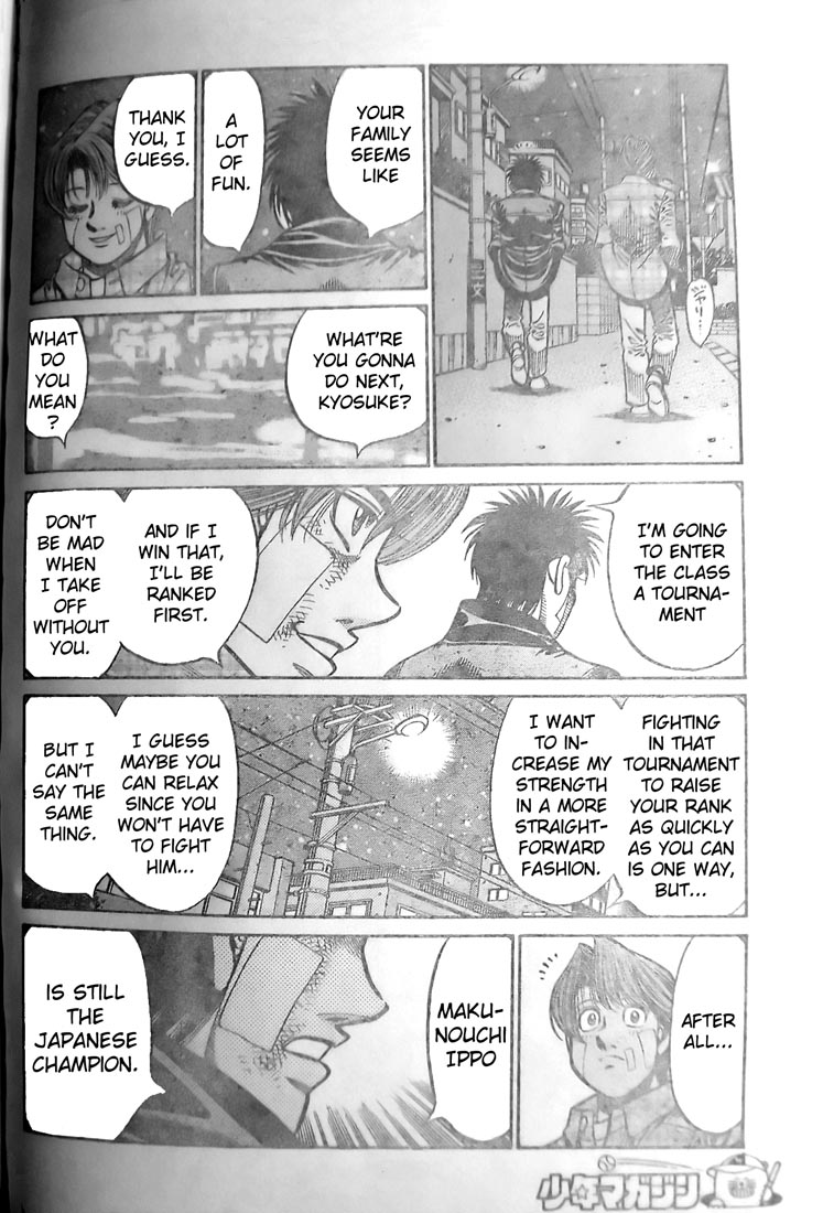 Hajime no Ippo Chapter 802 - Page 16