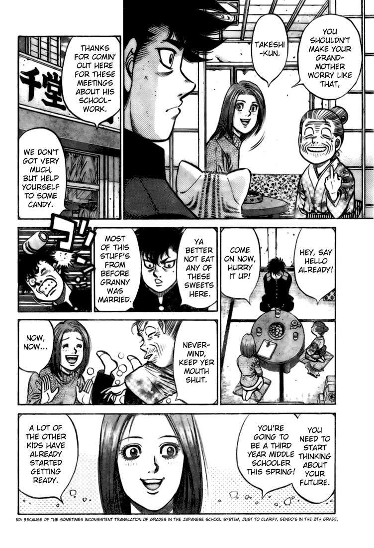 Hajime no Ippo Chapter 806.5 - Page 8