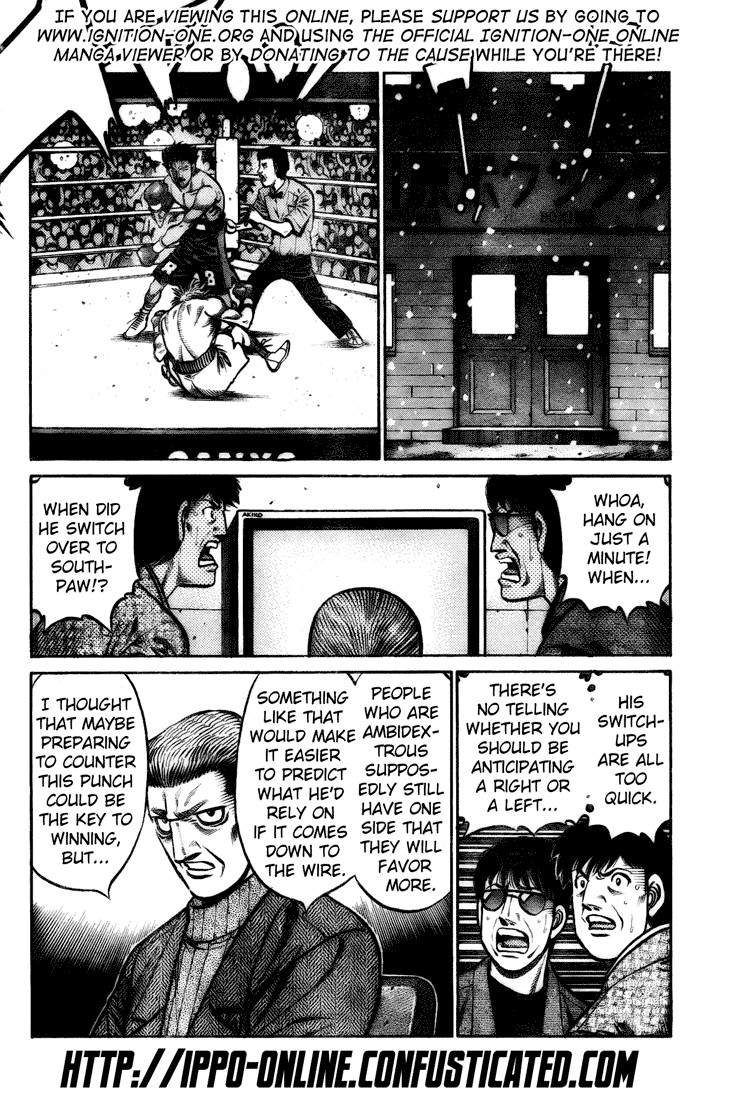 Hajime no Ippo Chapter 806 - Page 5