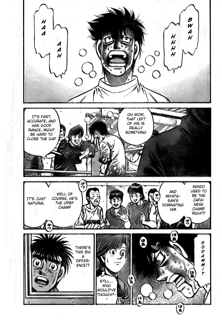 Hajime no Ippo Chapter 810 - Page 5