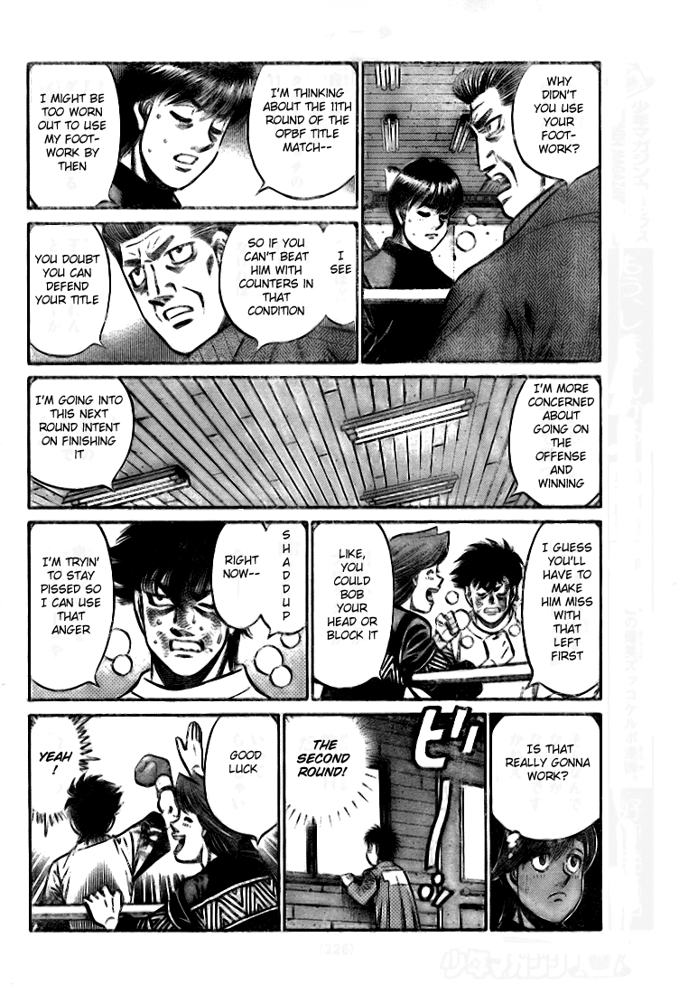 Hajime no Ippo Chapter 810 - Page 6