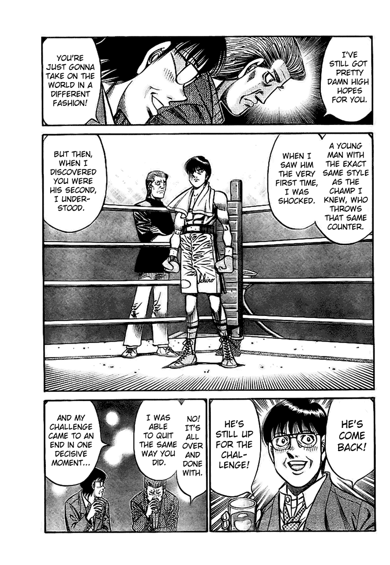 Hajime no Ippo Chapter 812 - Page 9