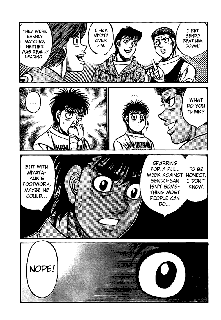 Hajime no Ippo Chapter 814 - Page 9