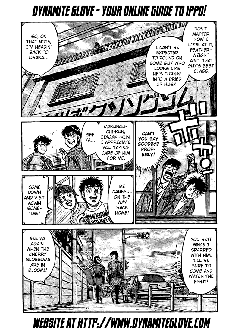Hajime no Ippo Chapter 814 - Page 11