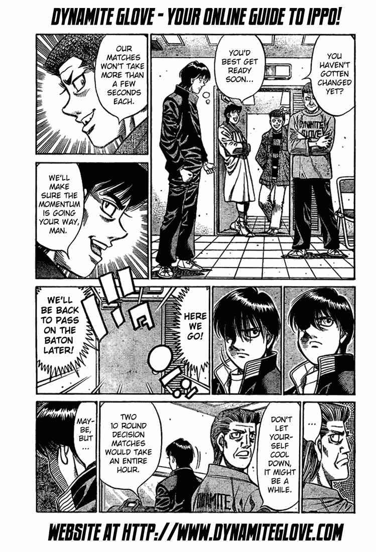 Hajime no Ippo Chapter 817 - Page 8