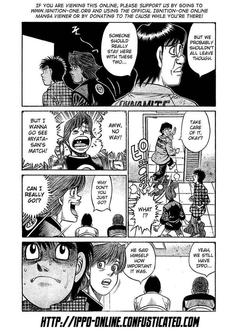 Hajime no Ippo Chapter 819 - Page 3