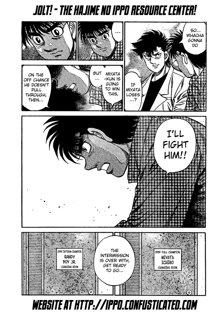 Hajime no Ippo Chapter 819 - Page 15