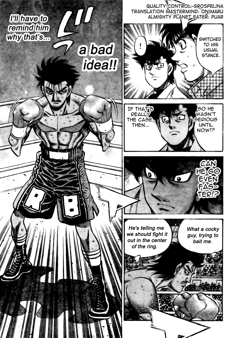 Hajime no Ippo Chapter 823 - Page 5