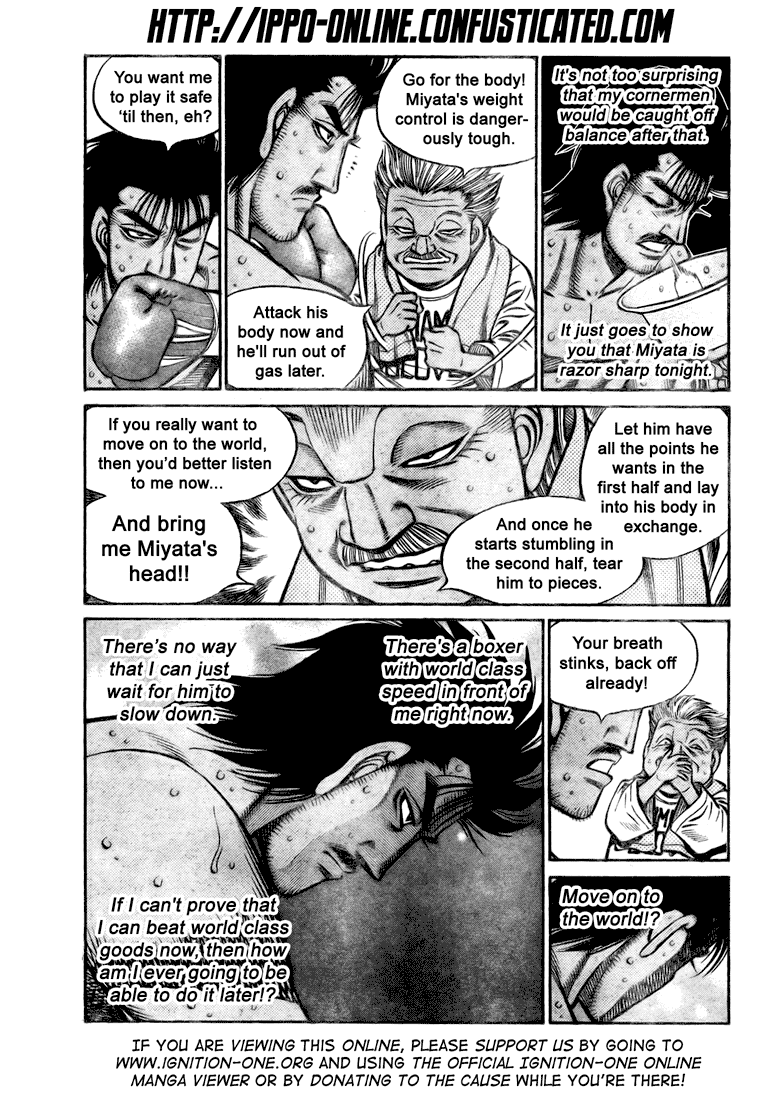 Hajime no Ippo Chapter 824 - Page 3