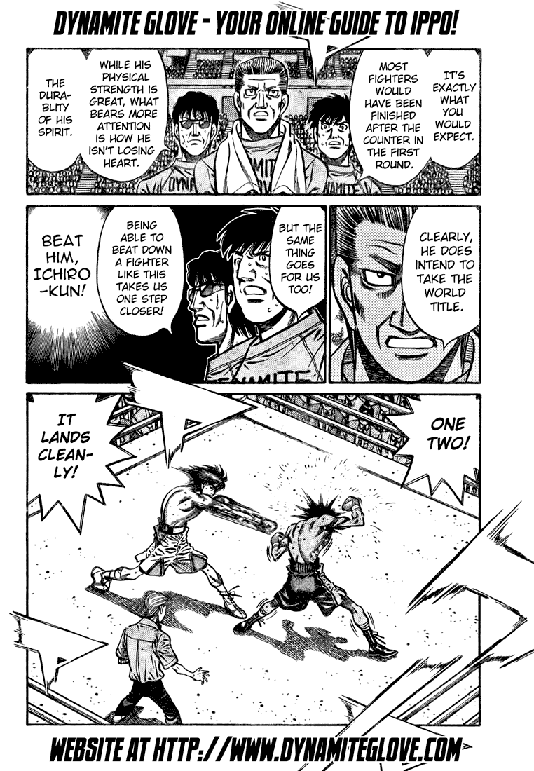 Hajime no Ippo Chapter 825 - Page 8