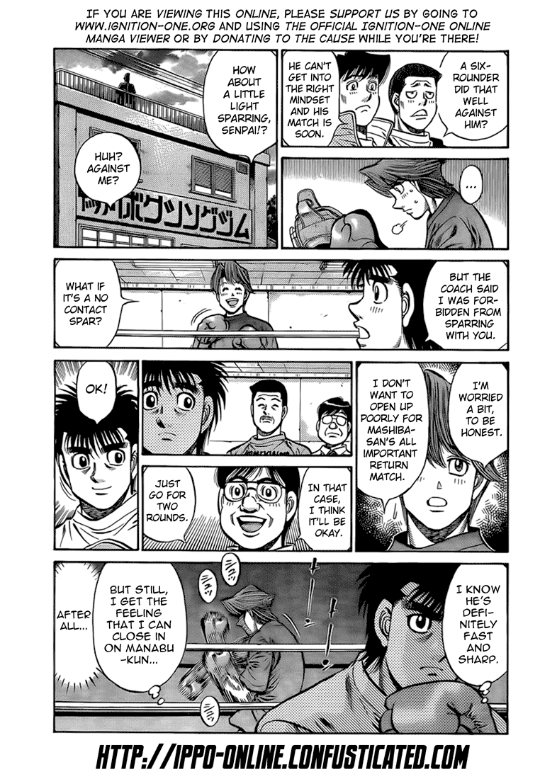 Hajime no Ippo Chapter 851 - Page 3