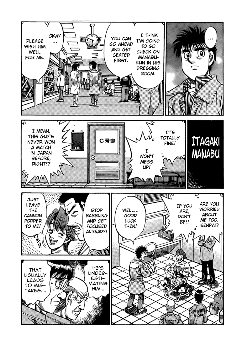 Hajime no Ippo Chapter 851 - Page 15