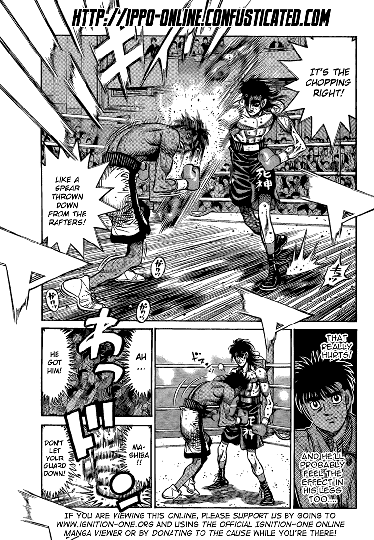 Hajime no Ippo Chapter 854 - Page 3