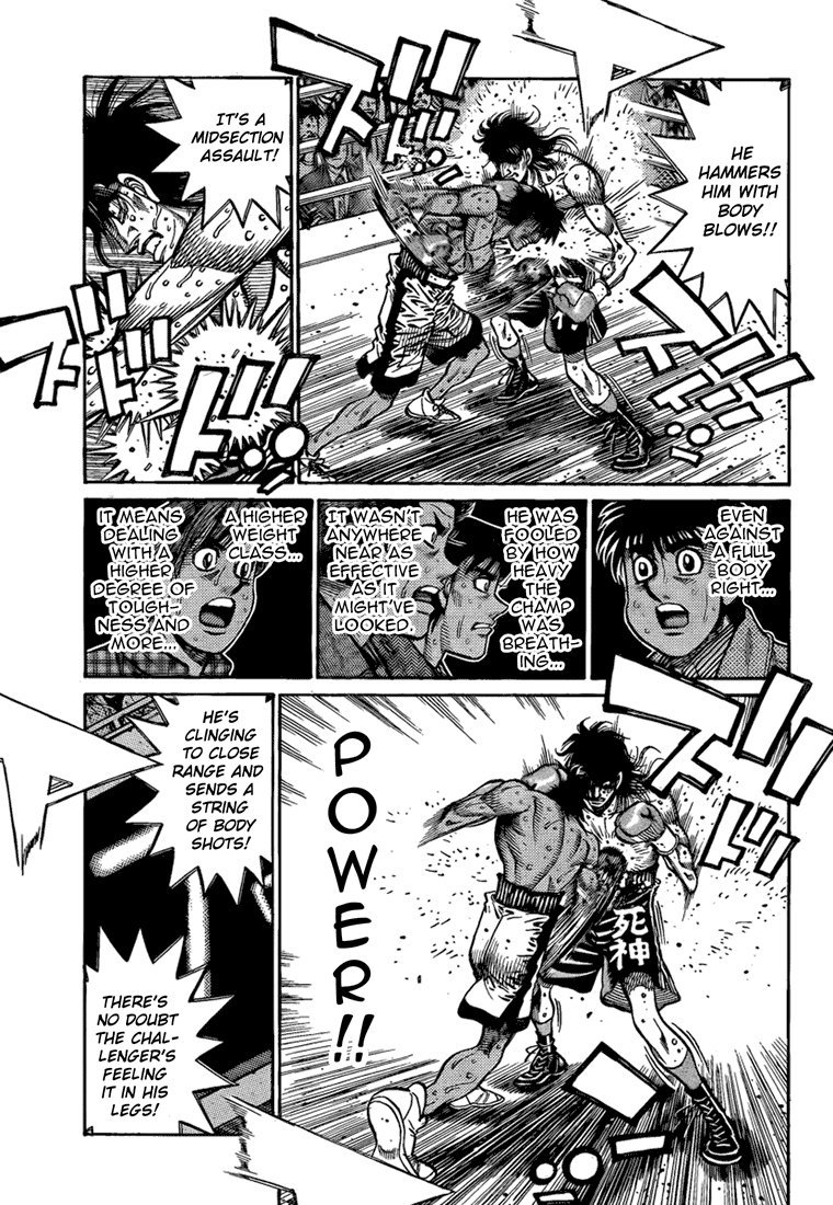 Hajime no Ippo Chapter 854 - Page 5