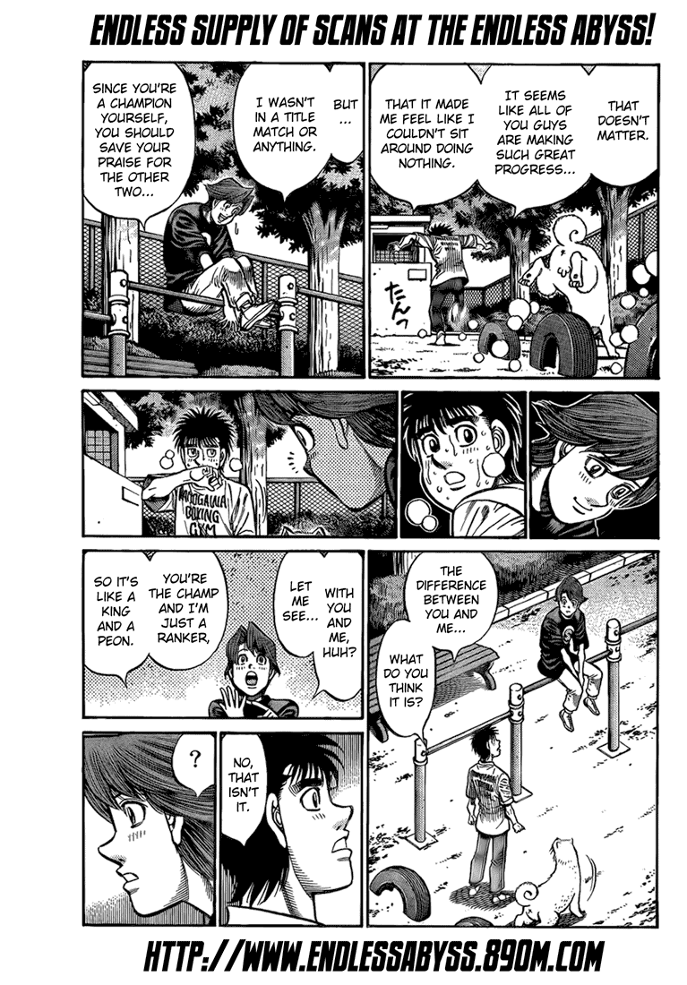 Hajime no Ippo Chapter 856 - Page 7