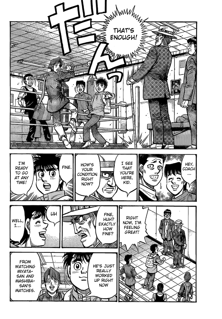 Hajime no Ippo Chapter 856 - Page 12