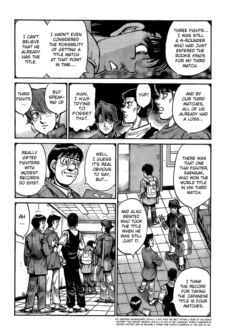 Hajime no Ippo Chapter 857 - Page 4