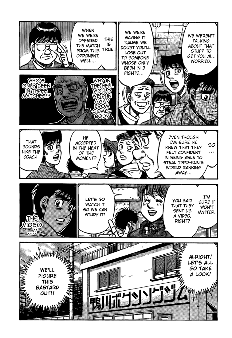 Hajime no Ippo Chapter 857 - Page 5