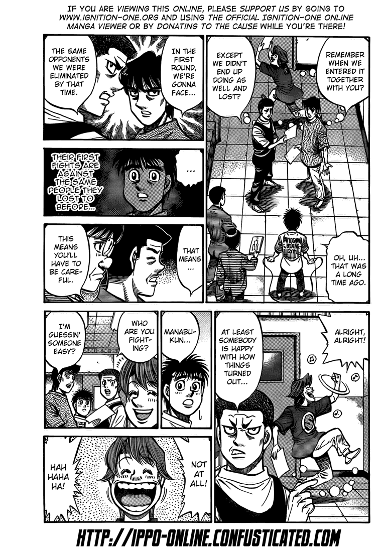 Hajime no Ippo Chapter 859 - Page 3