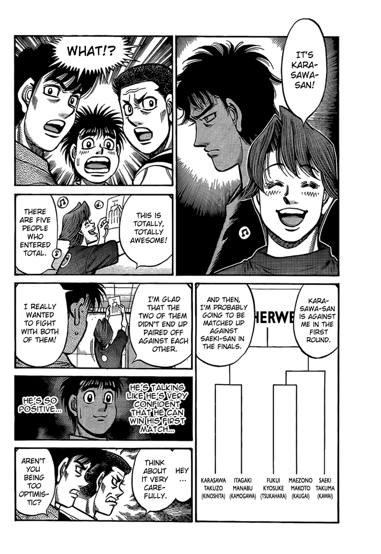 Hajime no Ippo Chapter 859 - Page 4