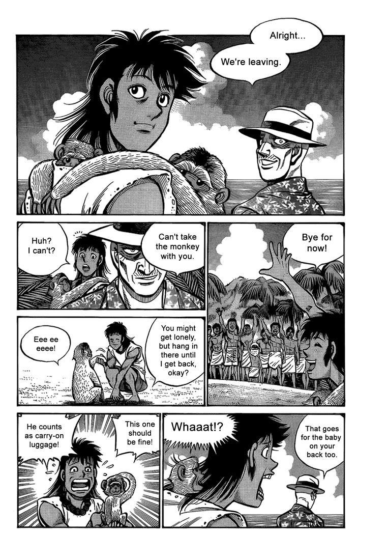 Hajime no Ippo Chapter 861 - Page 4