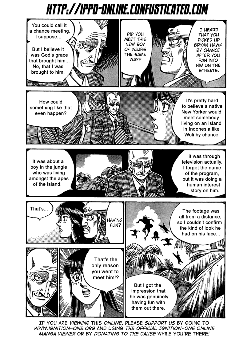 Hajime no Ippo Chapter 864 - Page 3