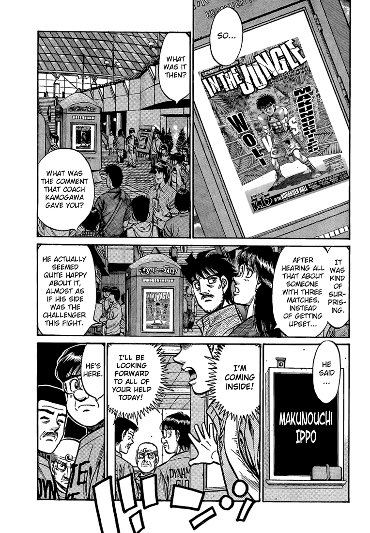 Hajime no Ippo Chapter 864 - Page 16