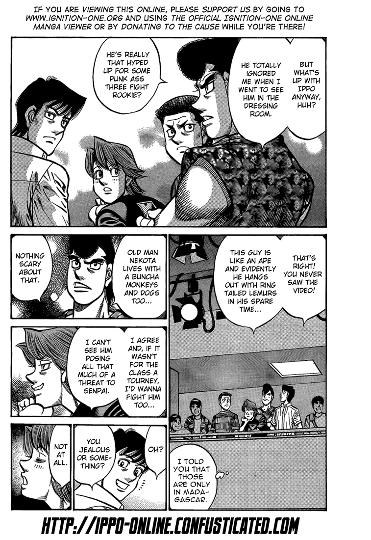 Hajime no Ippo Chapter 865 - Page 3