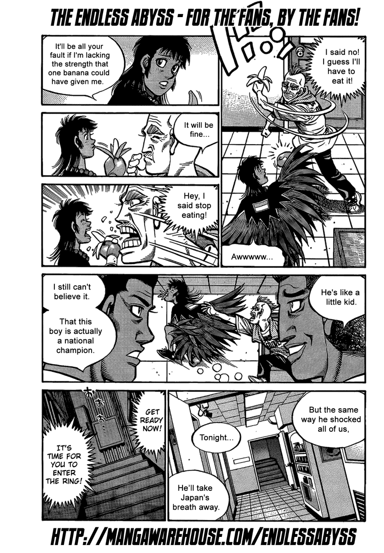 Hajime no Ippo Chapter 865 - Page 8