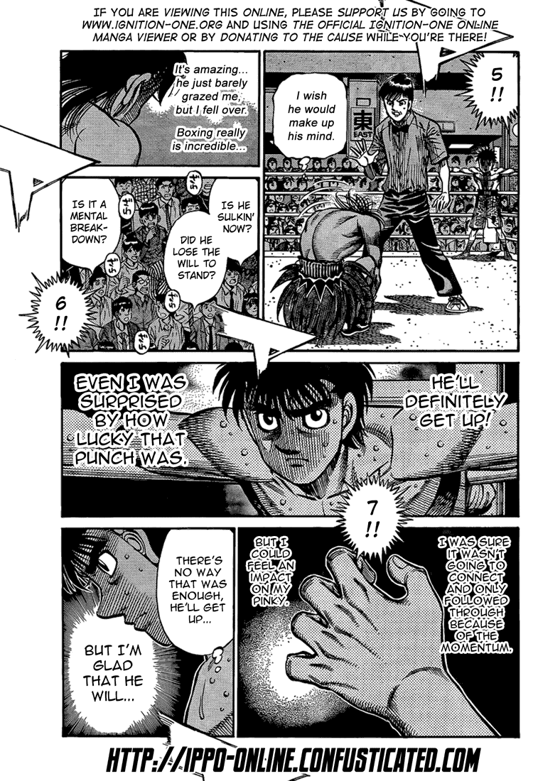 Hajime no Ippo Chapter 868 - Page 7