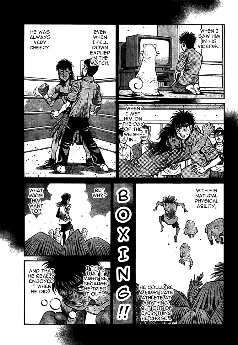 Hajime no Ippo Chapter 883 - Page 8
