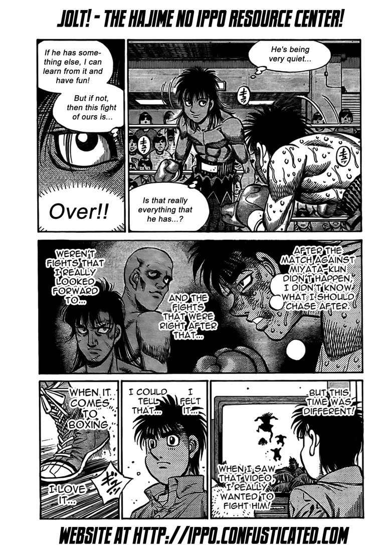 Hajime no Ippo Chapter 883 - Page 10