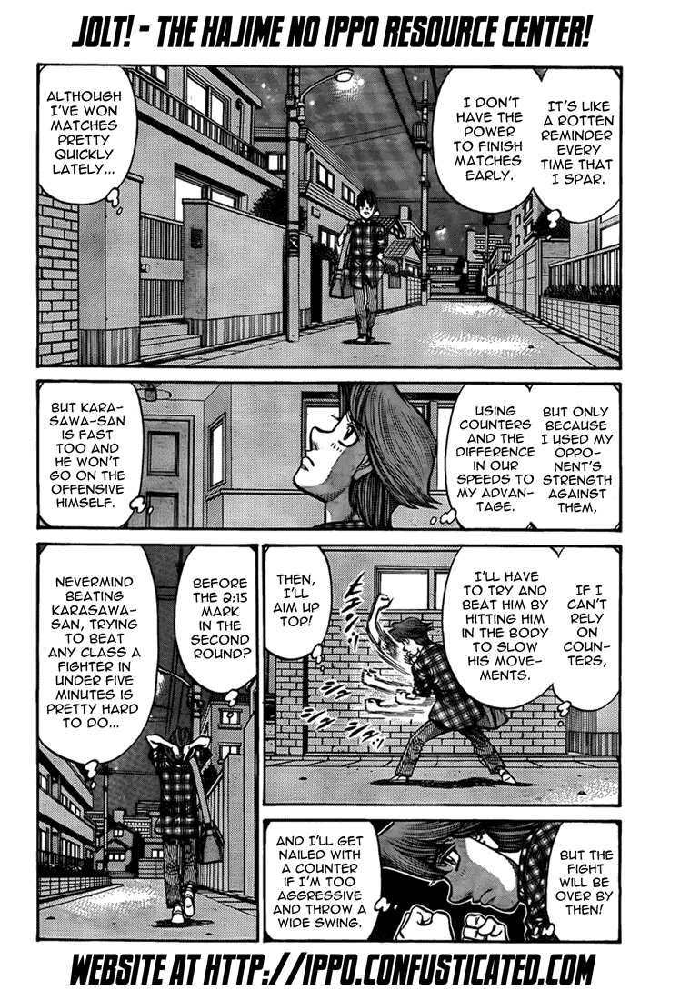 Hajime no Ippo Chapter 899 - Page 10