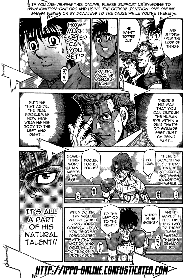 Hajime no Ippo Chapter 908 - Page 5