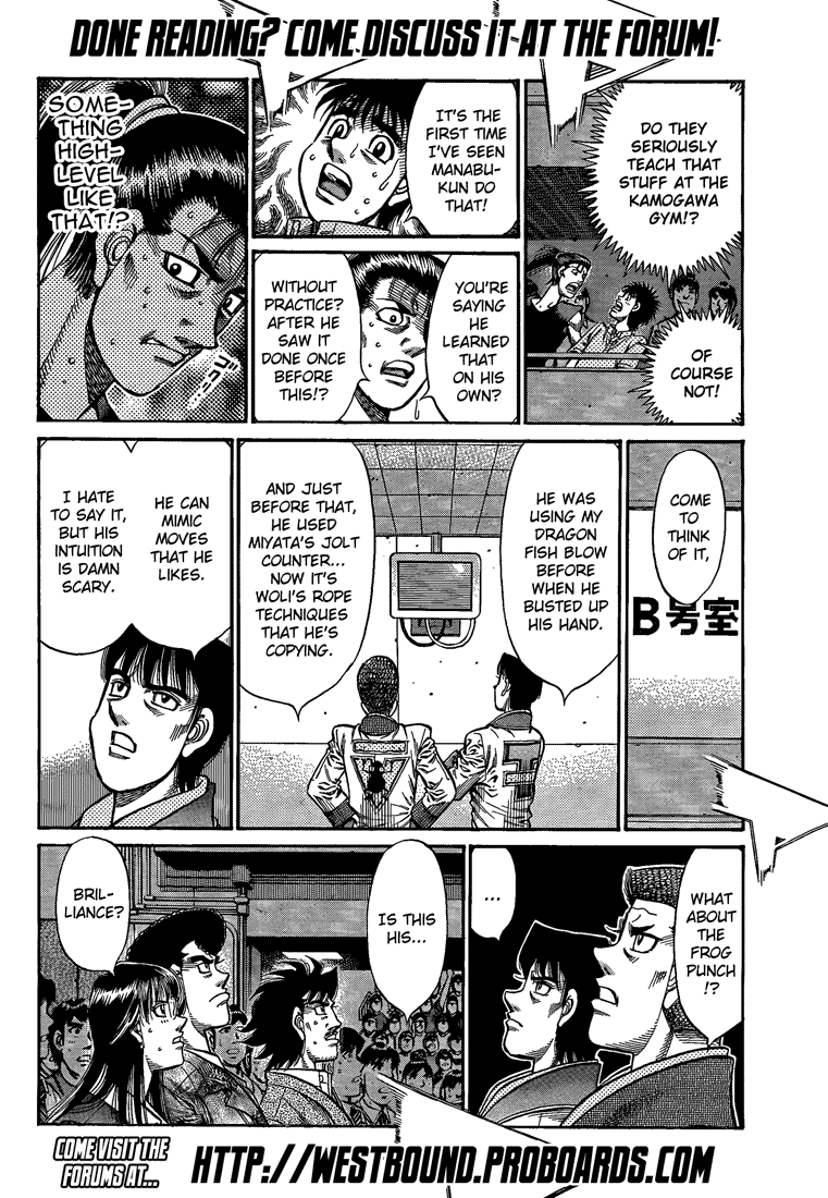Hajime no Ippo Chapter 909 - Page 12