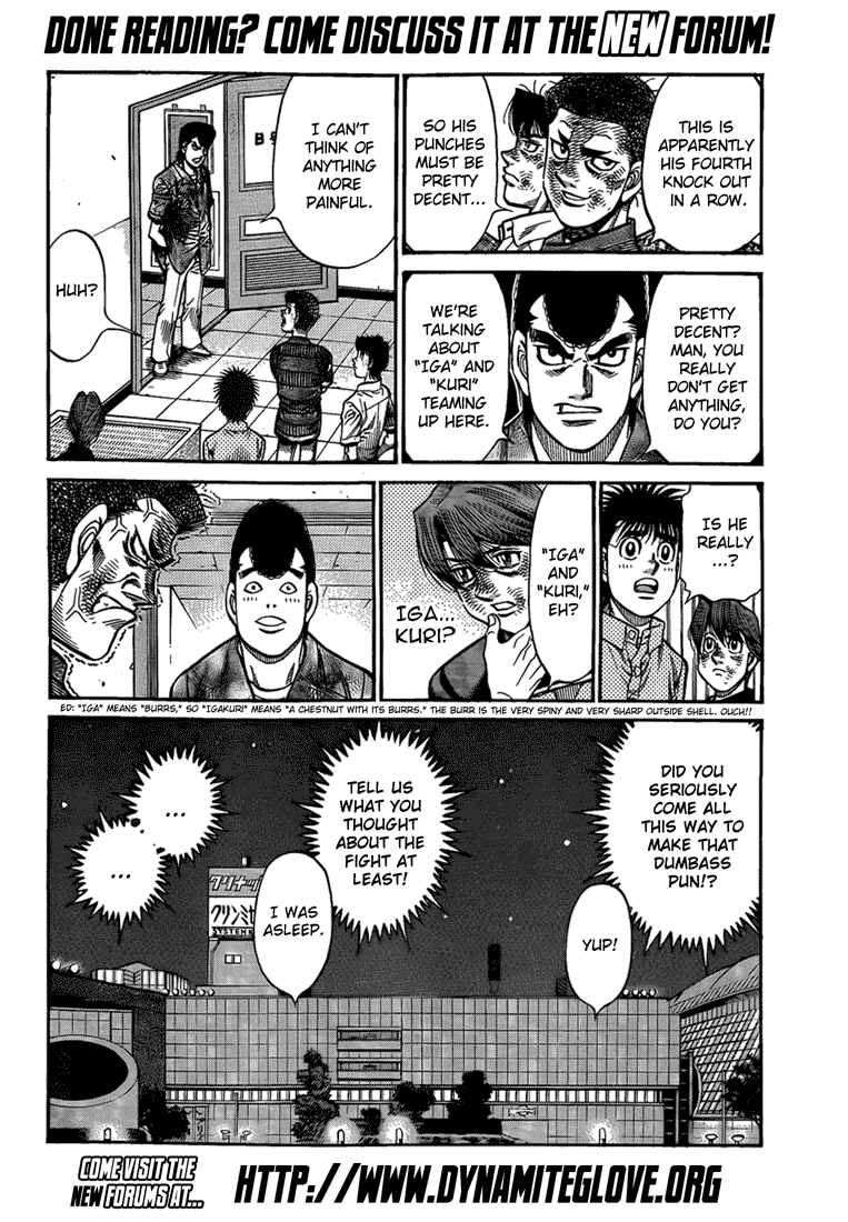 Hajime no Ippo Chapter 912 - Page 18