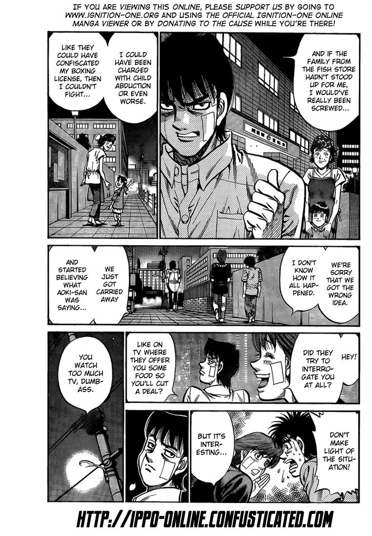 Hajime no Ippo Chapter 915 - Page 3