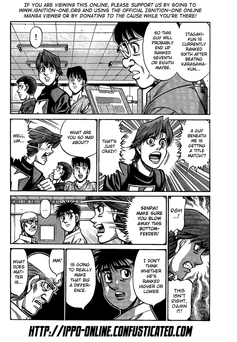 Hajime no Ippo Chapter 916 - Page 4