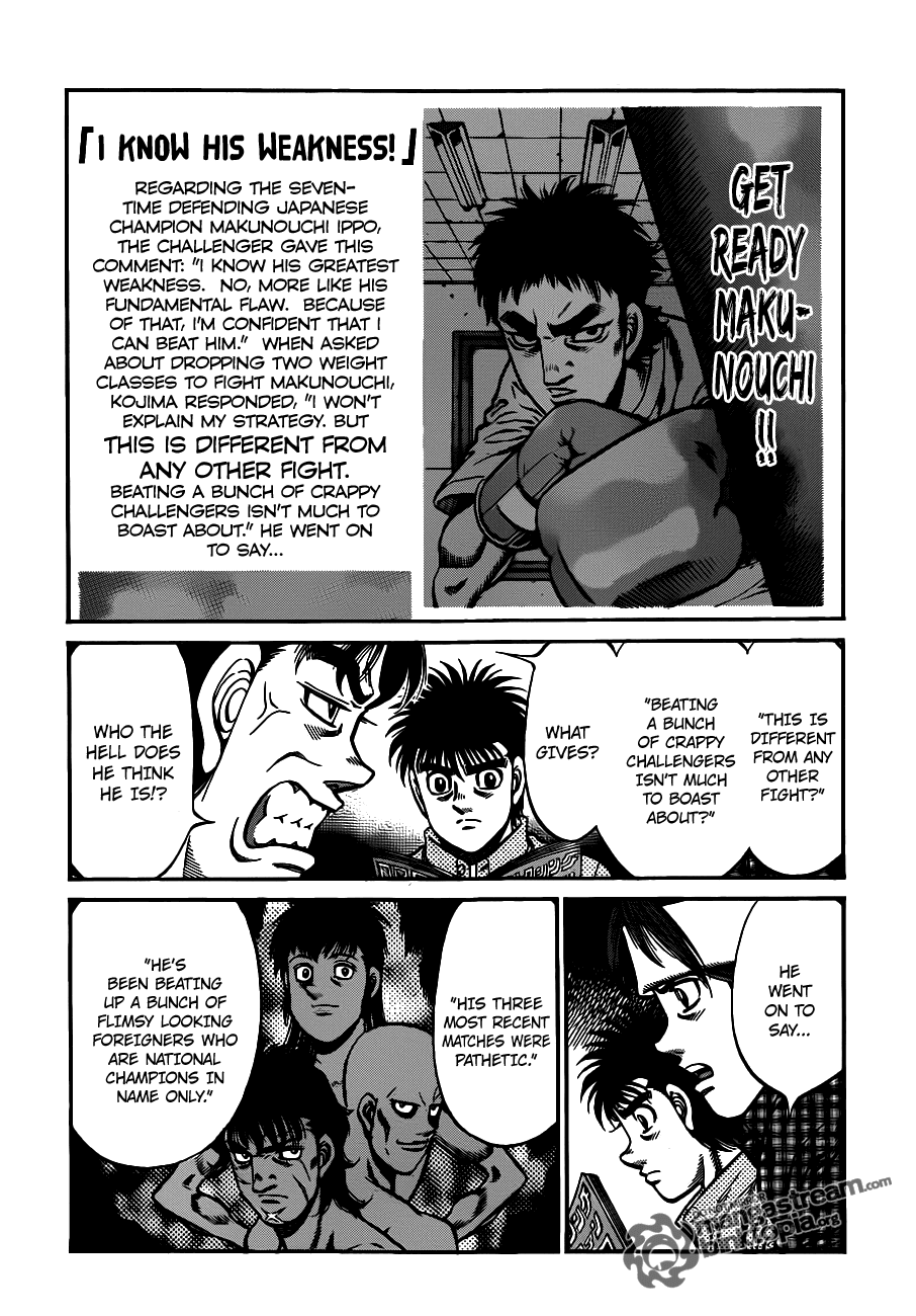 Hajime no Ippo Chapter 921 - Page 11