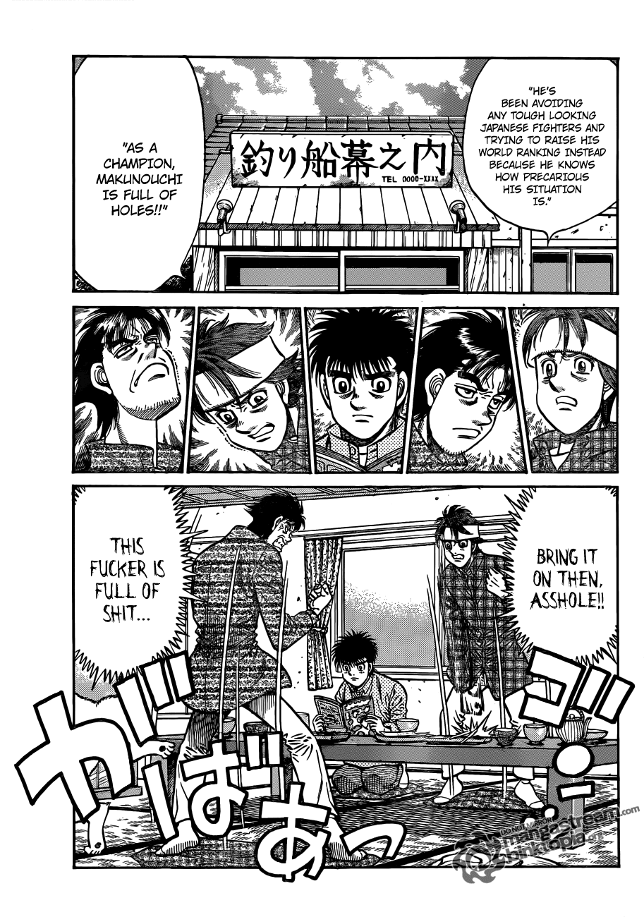 Hajime no Ippo Chapter 921 - Page 12