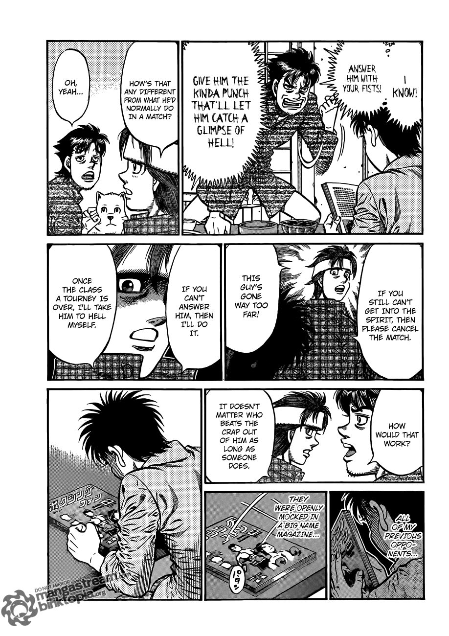 Hajime no Ippo Chapter 921 - Page 14