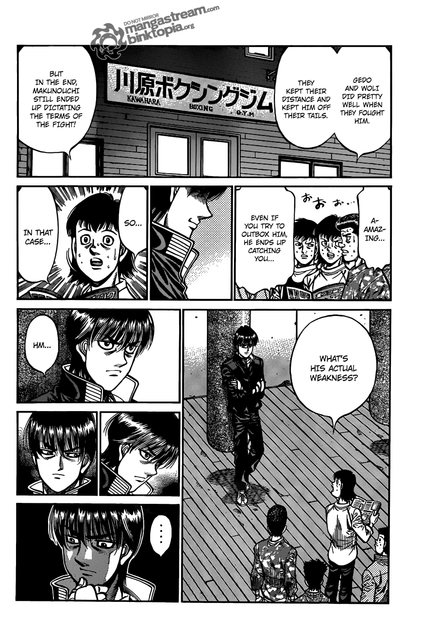 Hajime no Ippo Chapter 922 - Page 4
