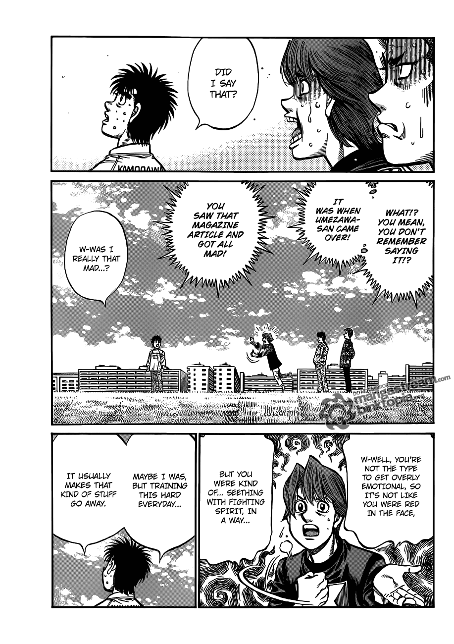 Hajime no Ippo Chapter 923 - Page 12