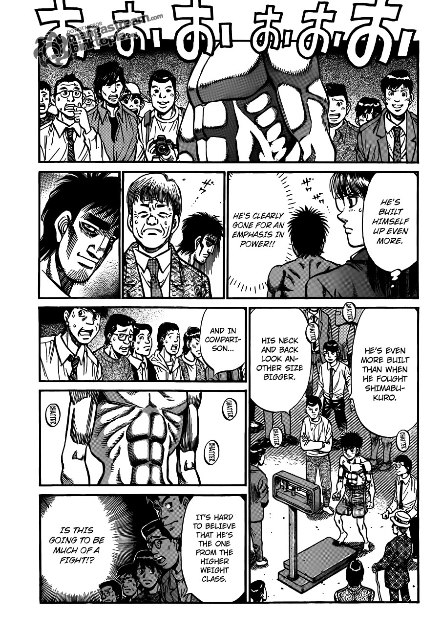 Hajime no Ippo Chapter 927 - Page 14