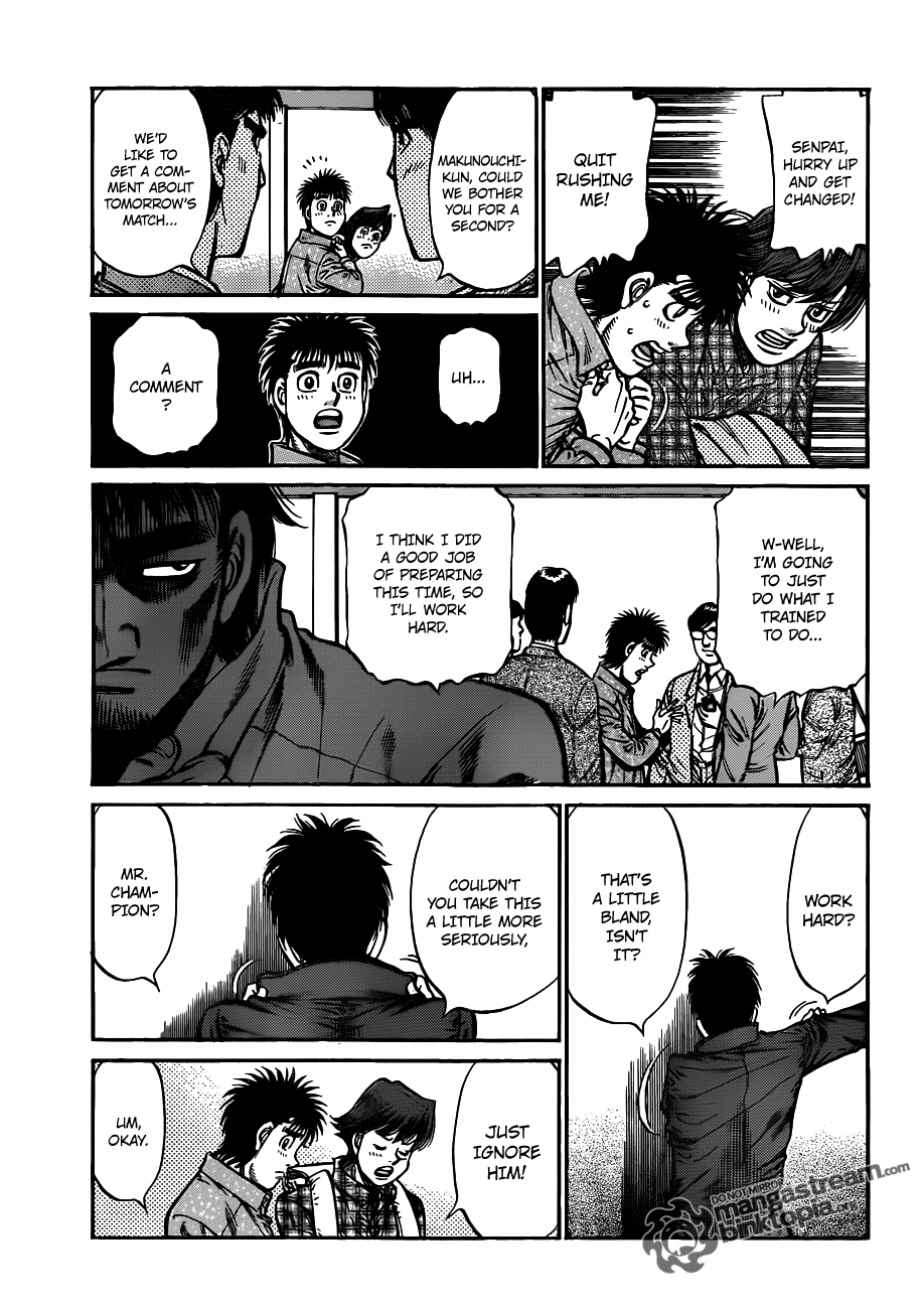Hajime no Ippo Chapter 927 - Page 18